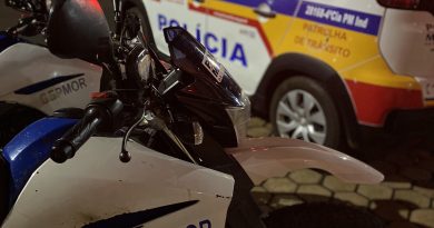 Motociclista é abordado com faca durante patrulhamento em Frutal