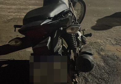 Motocicleta furtada é localizada em Frutal